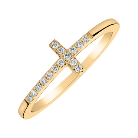 Diamond ring Cross