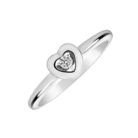 Diamond ring Tender Heart