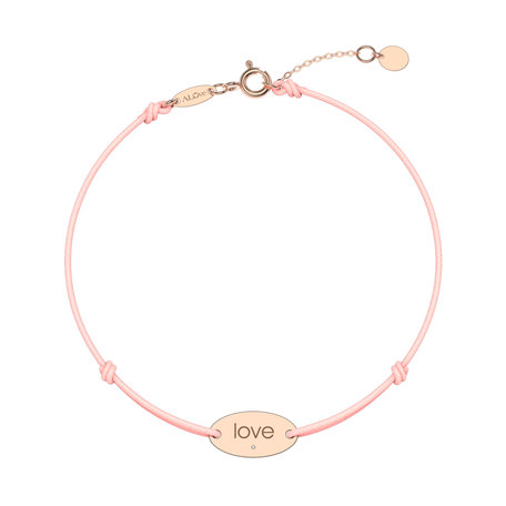 Diamond bracelet Love