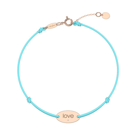 Diamond bracelet Love