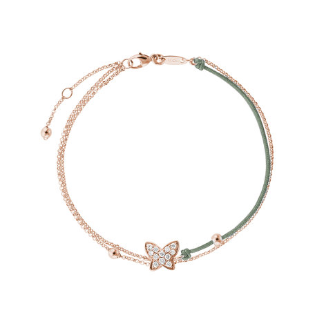 Diamond bracelet Luxury Butterfly