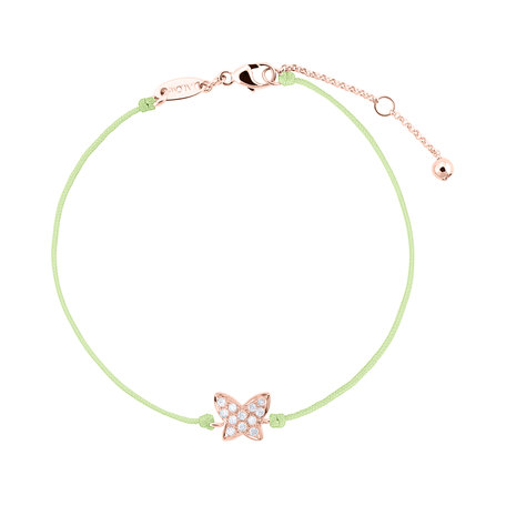 Diamond bracelet Lovely Butterfly