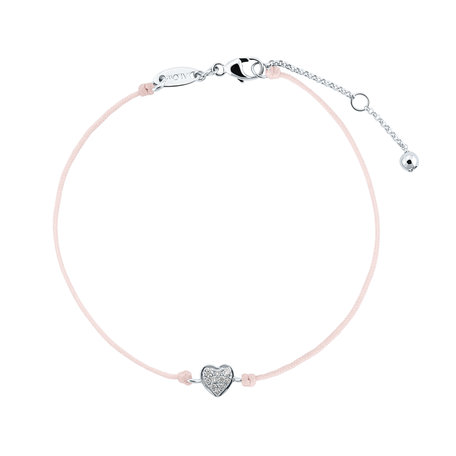 Diamond bracelet My Heart