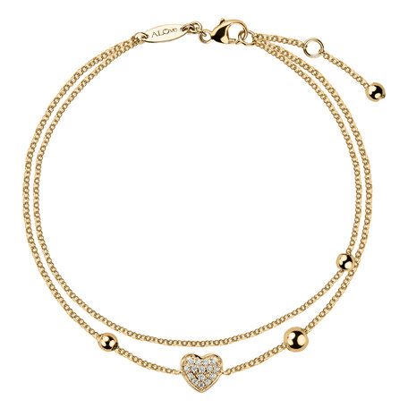 Diamond bracelet Diamond Heart