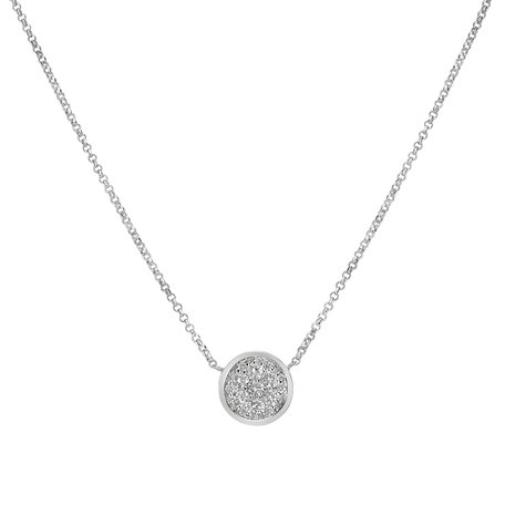 Diamond necklace Vesper Touch