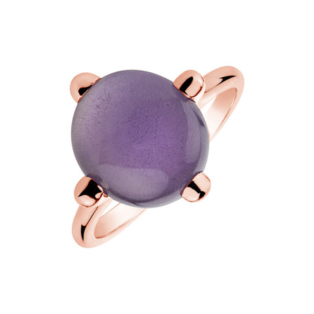 Ring with Amethyst Space Empire