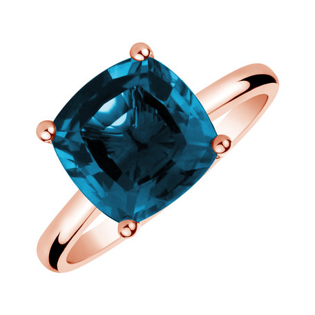 Ring with Topaz London Bonbon