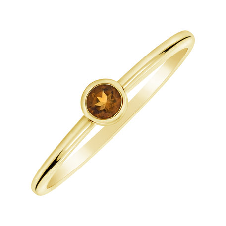 Ring with Citrine Madeira Bonbon