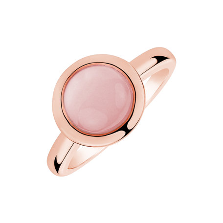 Ring with Rose Quartz Divine Princess