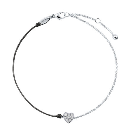 Diamond bracelet Little Heart