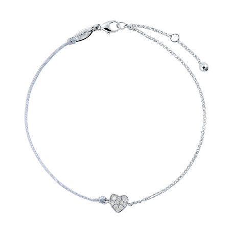 Diamond bracelet Little Heart