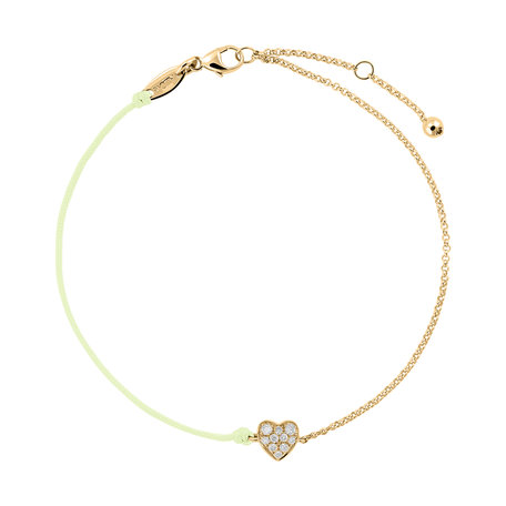 Diamond bracelet Little Heart