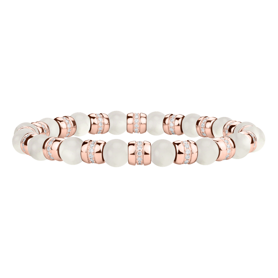 Diamond braclet with Agate Essential Shine