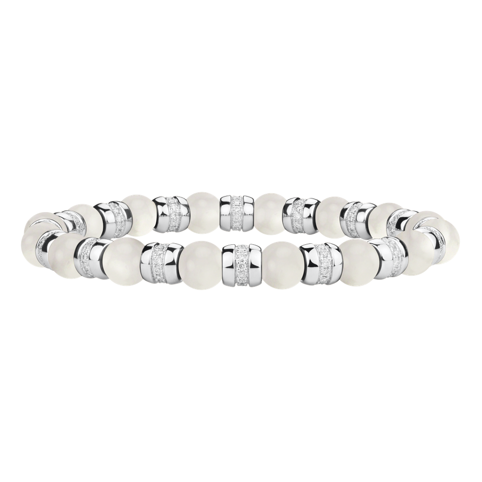 Diamond braclet with Agate Essential Shine
