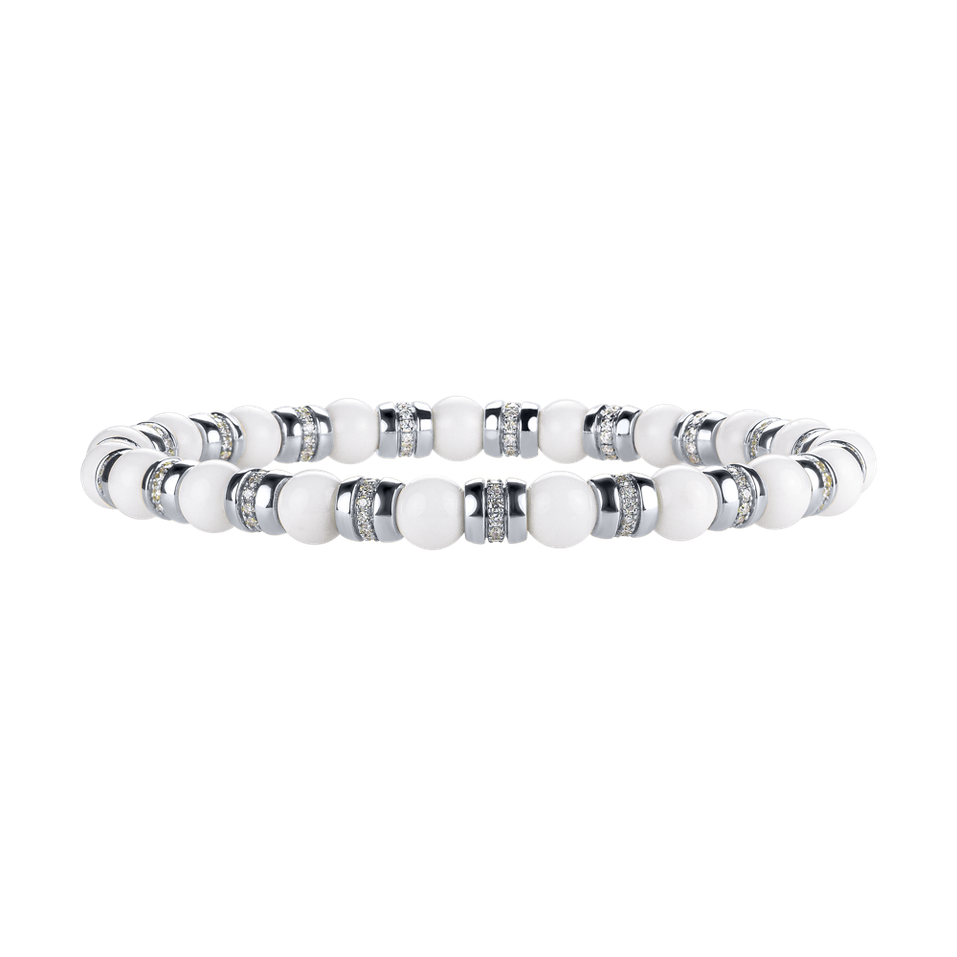 Diamond braclet with Agate Essential Shine