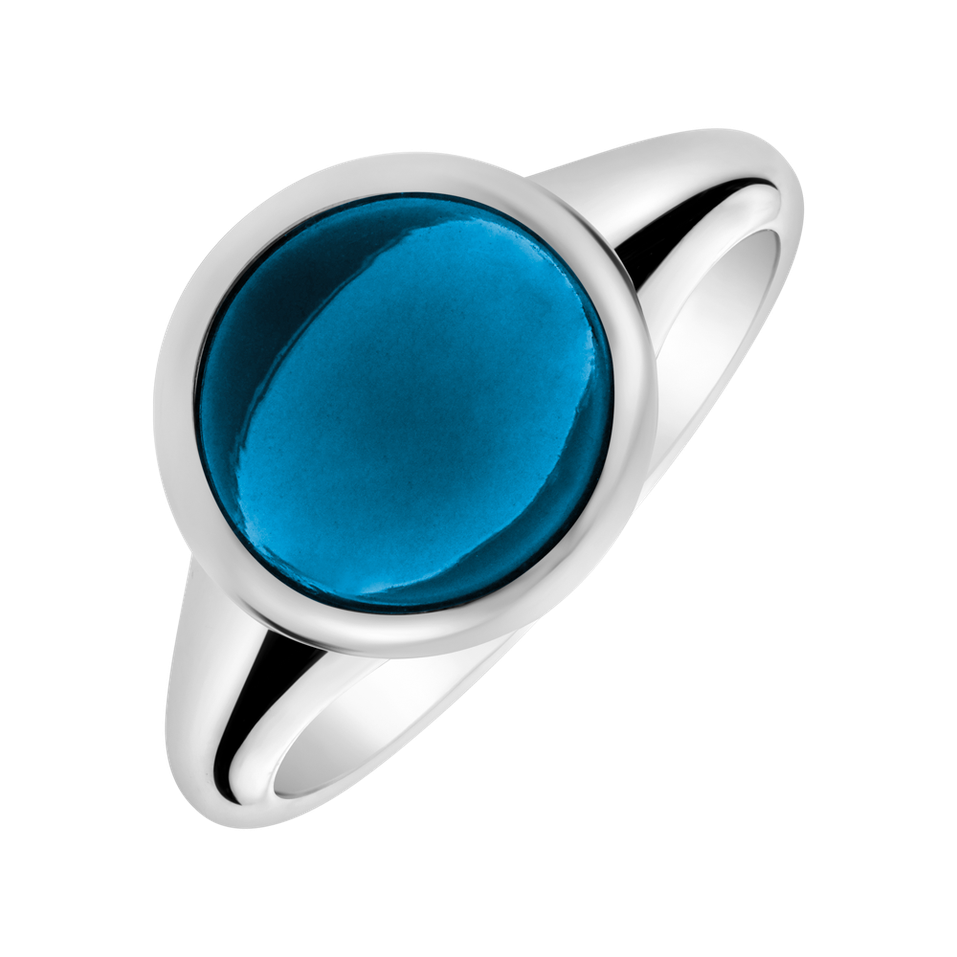 Ring with Topaz London Bonbon