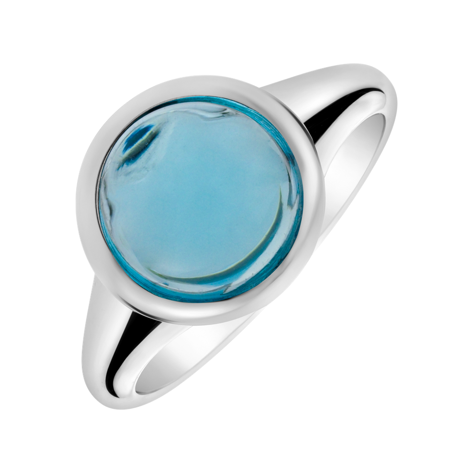 Ring with Topaz Swiss Bonbon