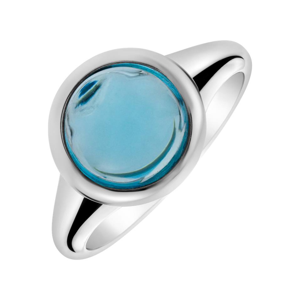 Ring with Topaz Swiss Bonbon