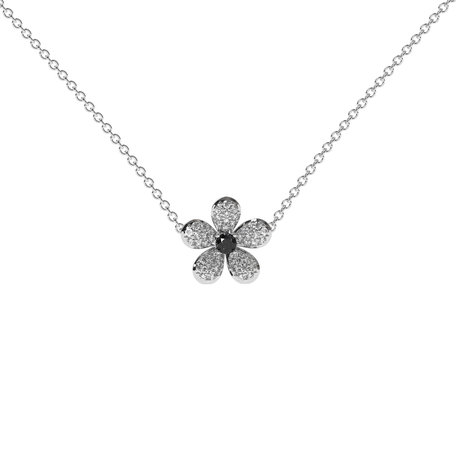 Diamond necklace Flower