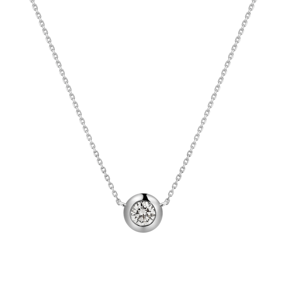 Diamond necklace Sparkling Drop