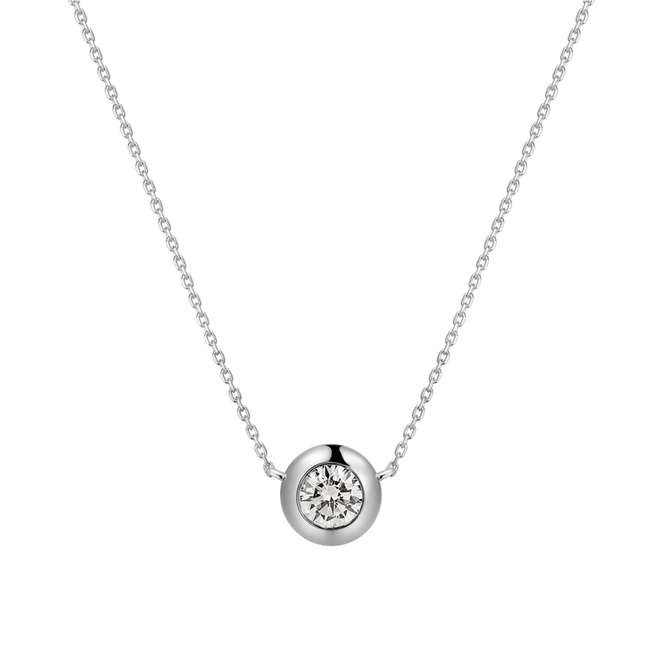 Diamond necklace Sparkling Drop