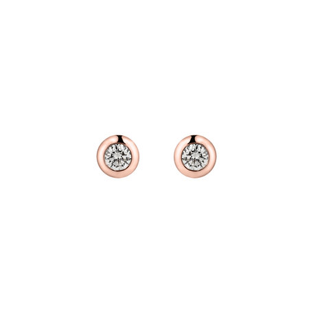 Diamond earrings Sparkling Dots