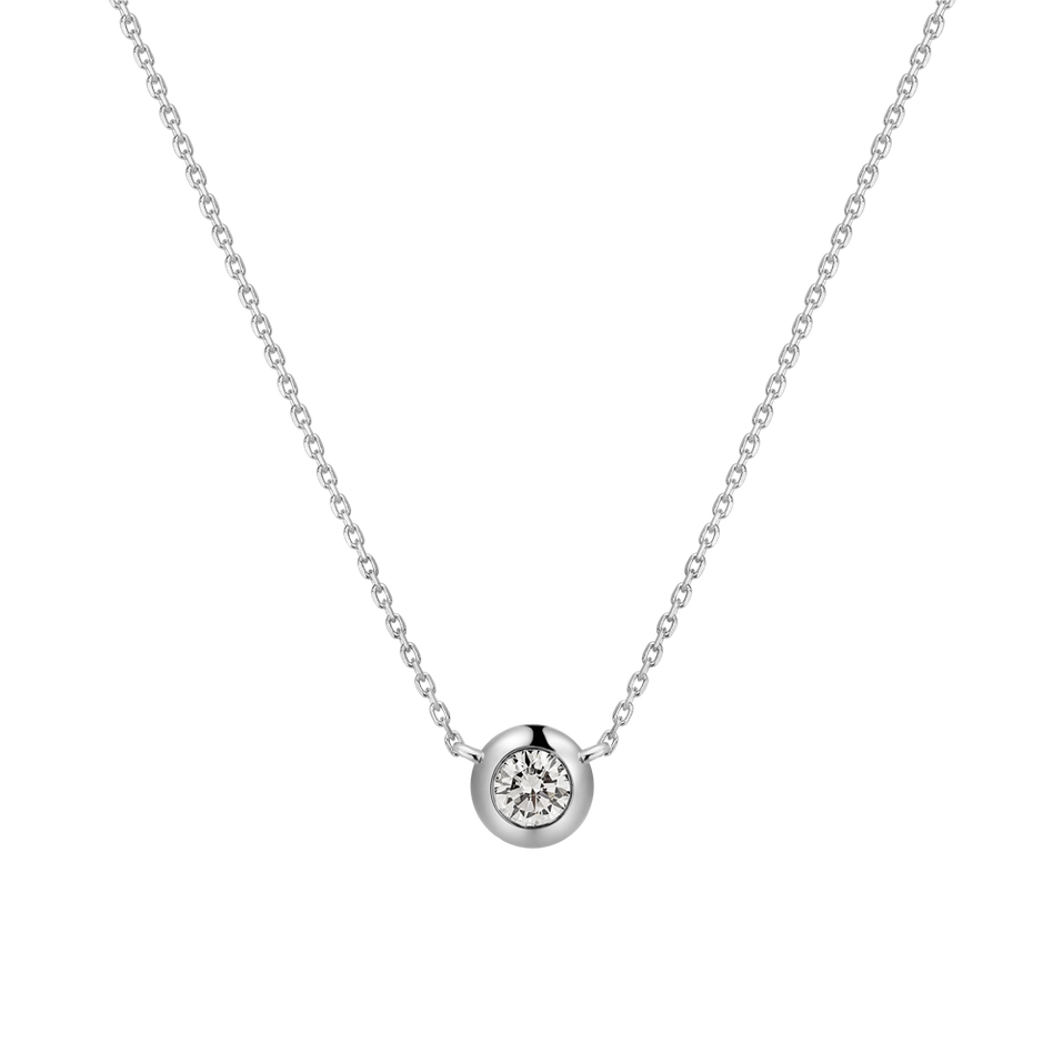 Diamond necklace Sparkling Drop