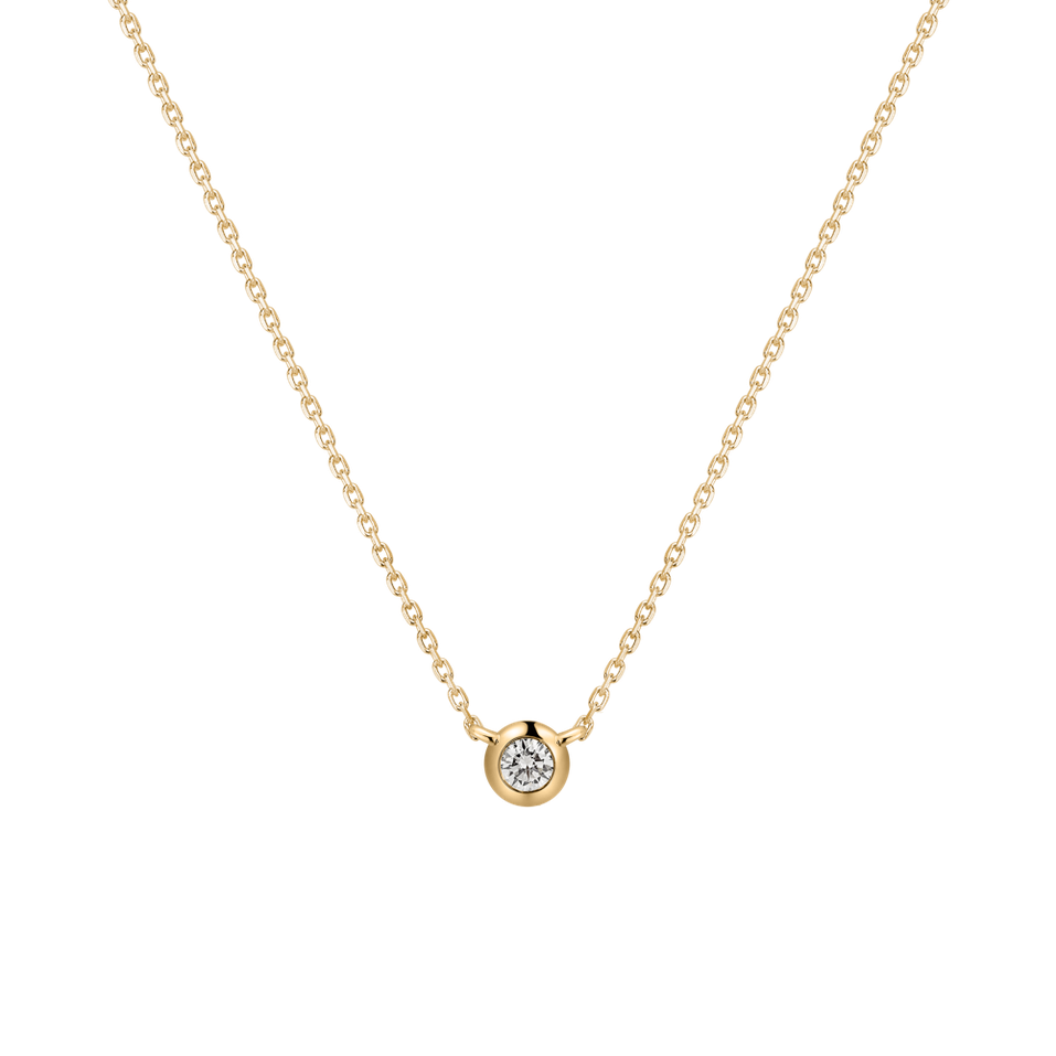 Diamond necklace Sparkling Drop