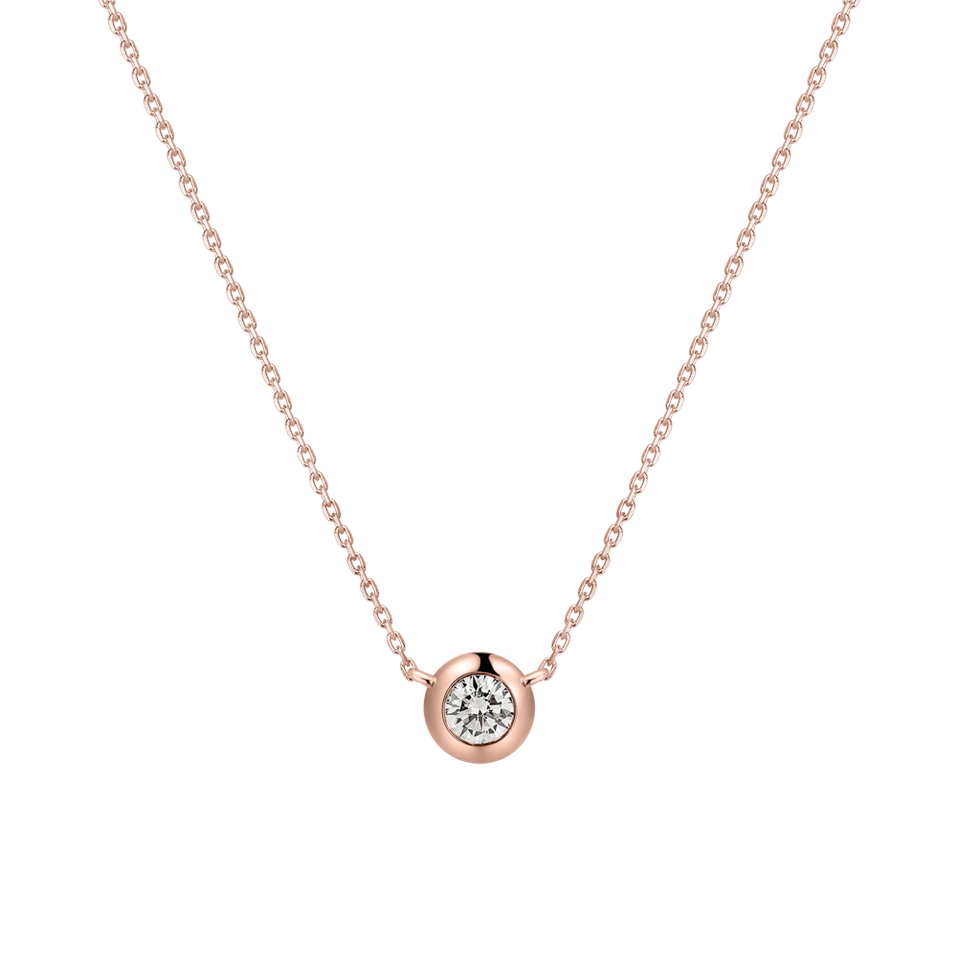 Diamond necklace Sparkling Drop