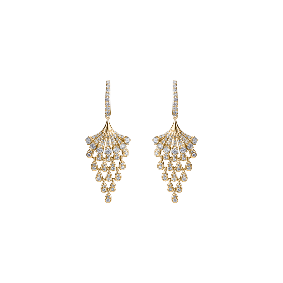 Diamond earrings Royal Mesh