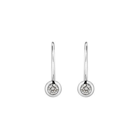 Diamond earrings Sparkling Drops