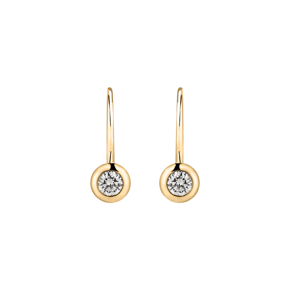 Diamond earrings Sparkling Drops