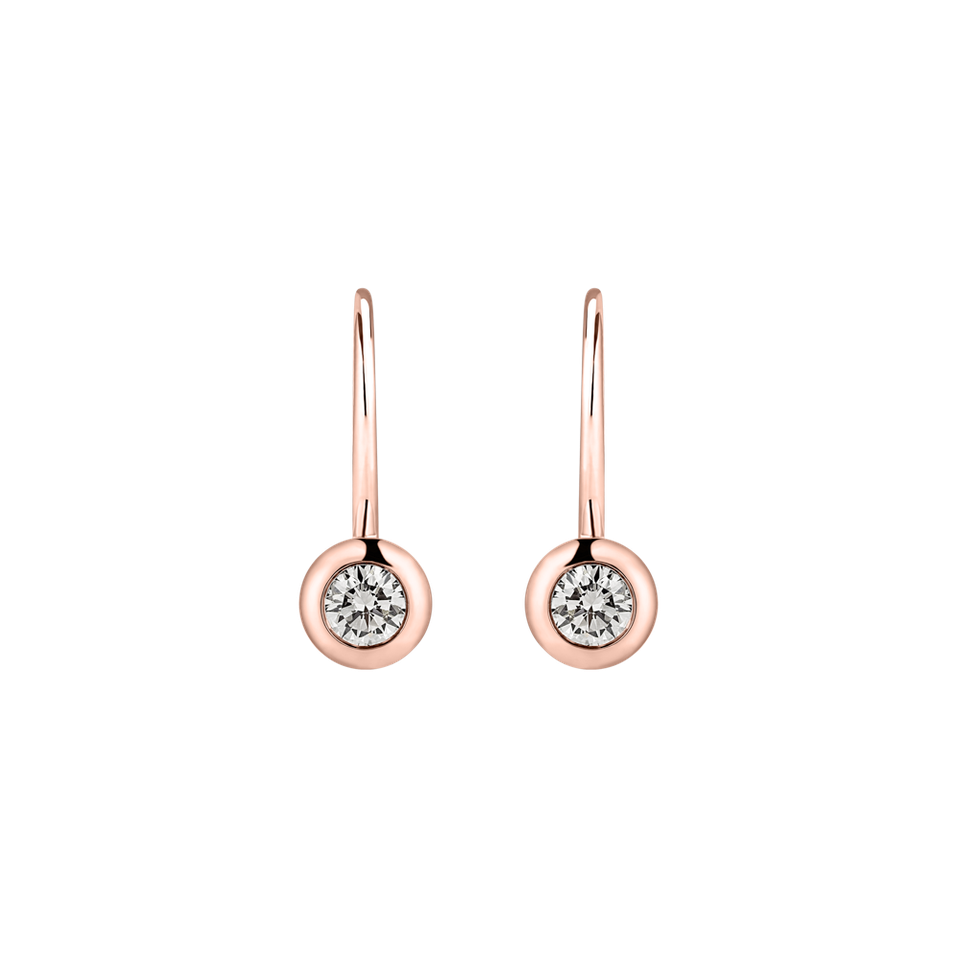 Diamond earrings Sparkling Dots