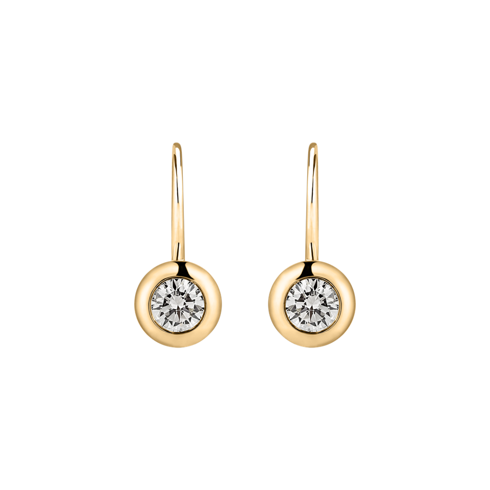 Diamond earrings Sparkling Drops