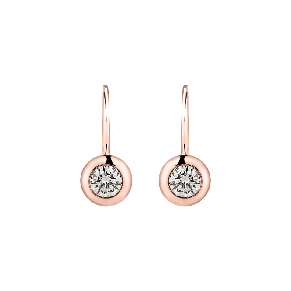 Diamond earrings Sparkling Dots