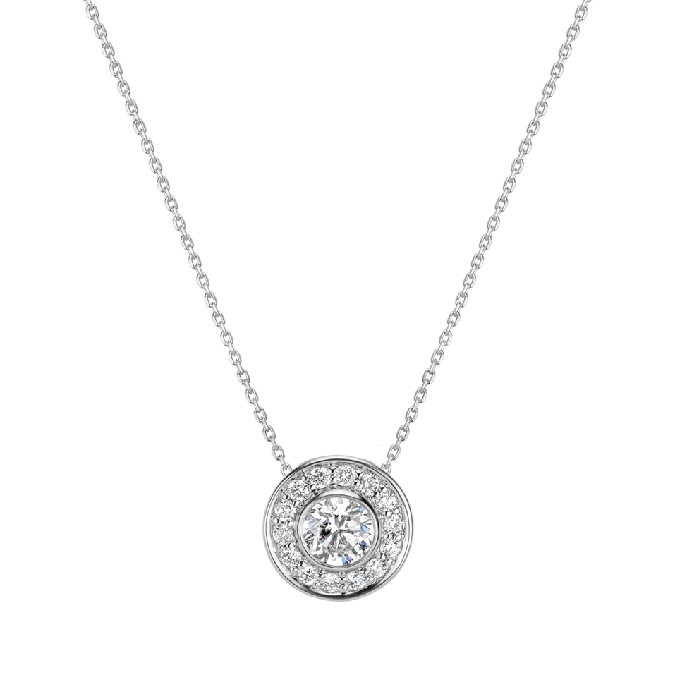 Diamond pendant Frozen Rain