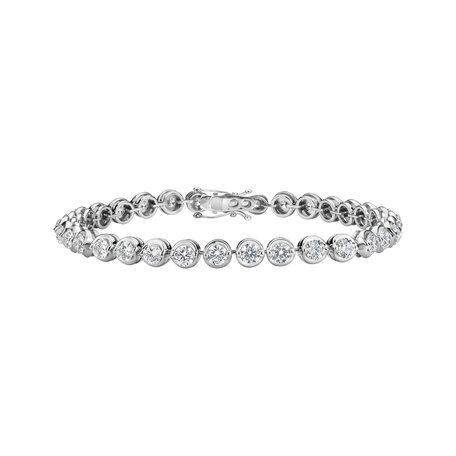 Bracelet with diamonds Sparkling Drops