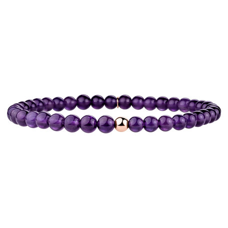 Bracelet with Amethyst African Fancy Beauty