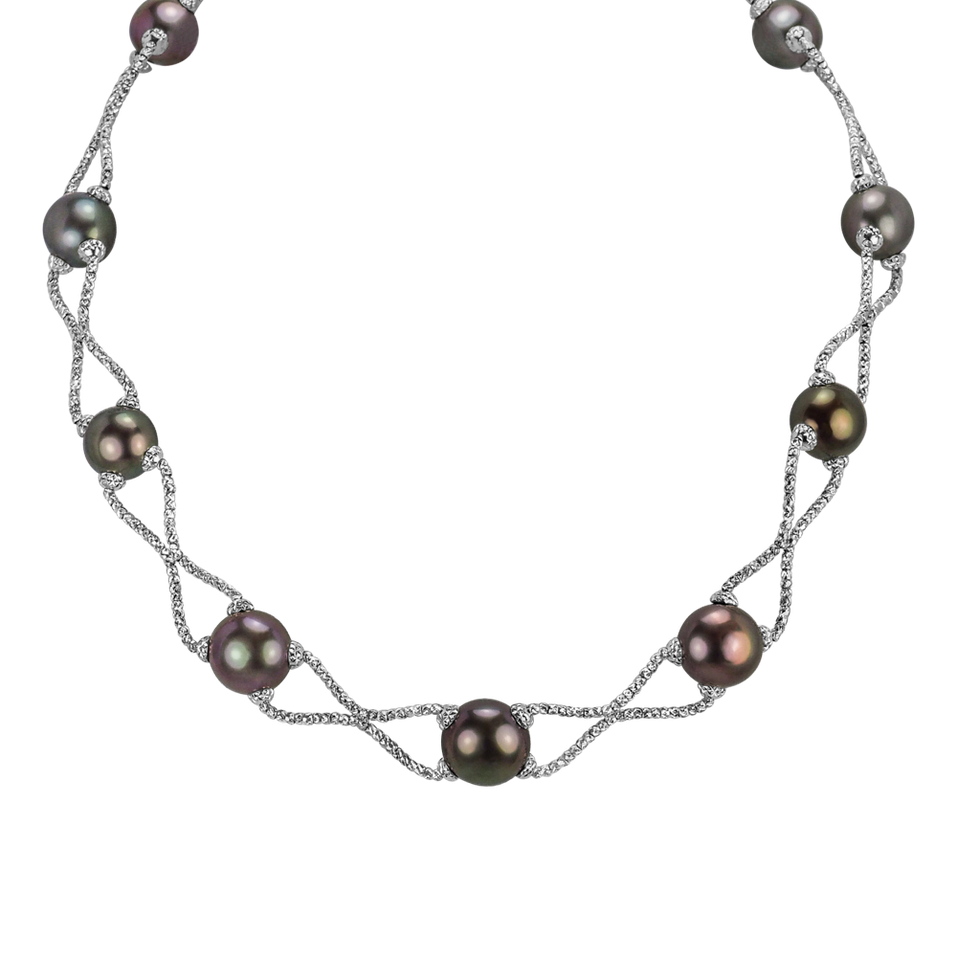 Necklace with Pearl Pearl Symphony