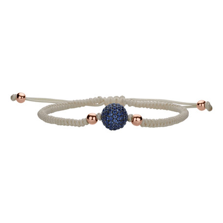 Bracelet with Sapphire Shamballa