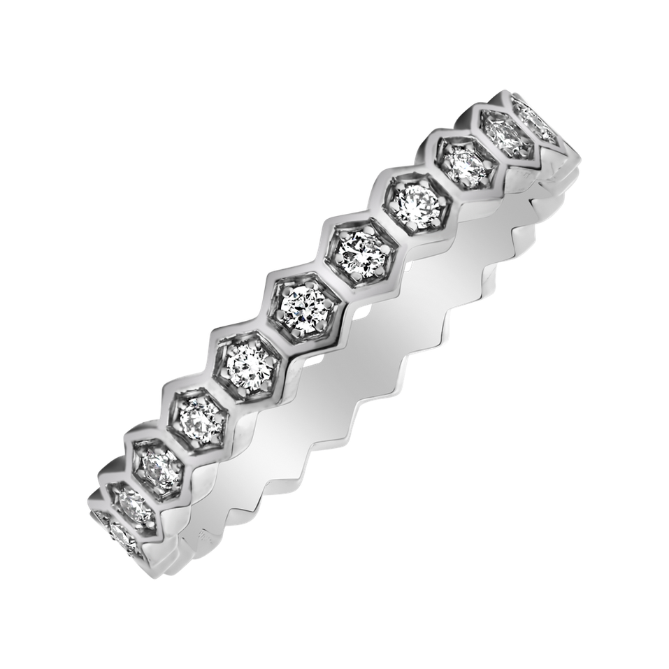 Diamond ring Unique Infinity