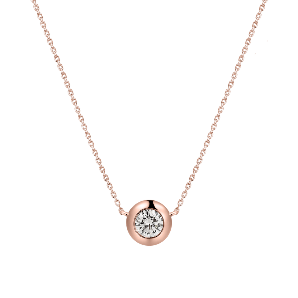 Diamond necklace Sparkling Drop