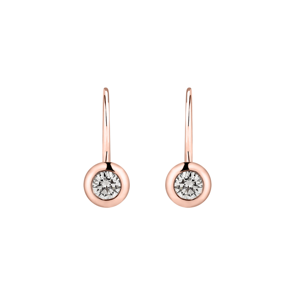 Diamond earrings Sparkling Dots