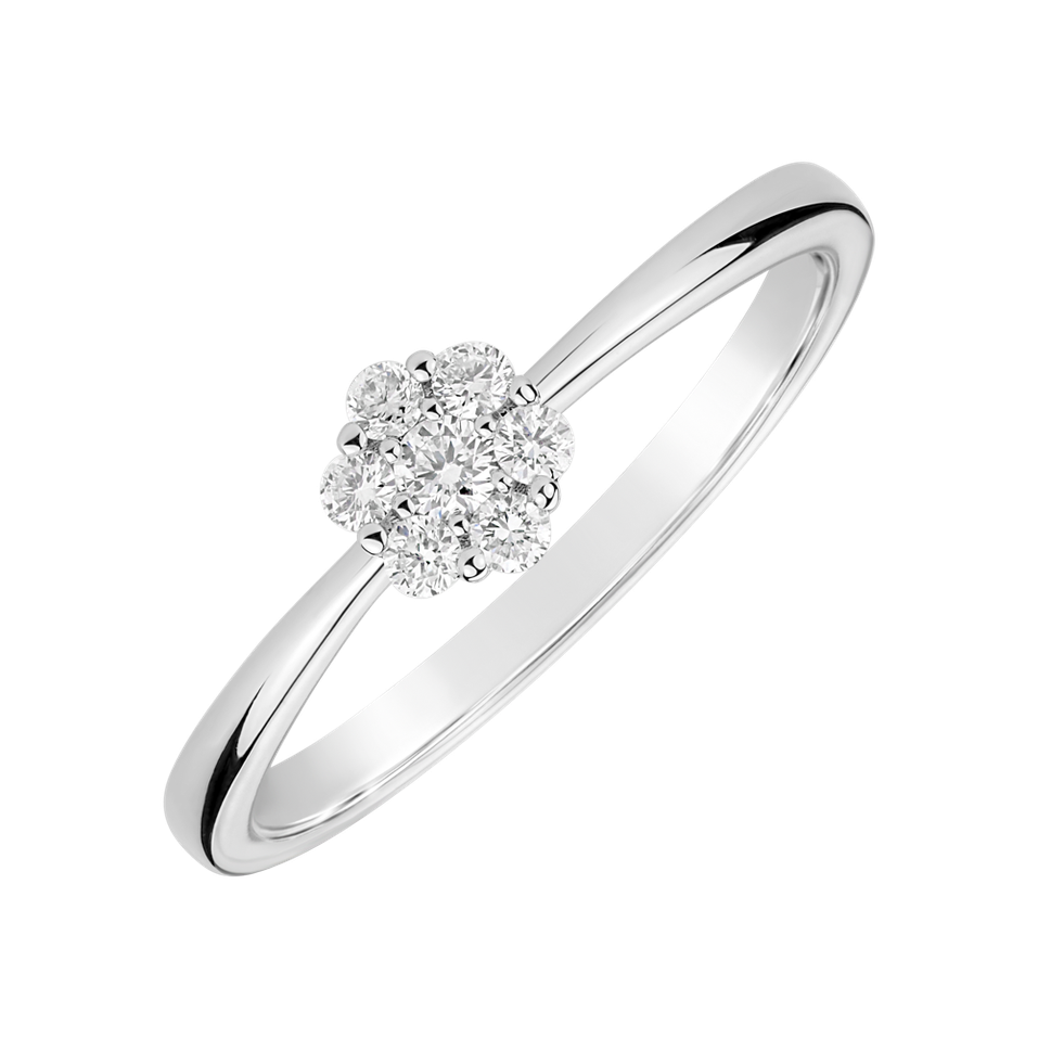 Diamond ring Shiny Flower