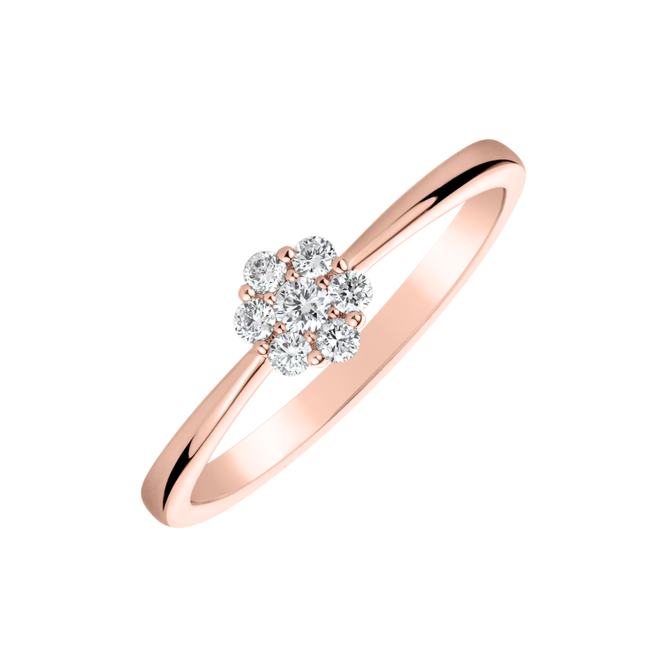 Diamond ring Shiny Flower