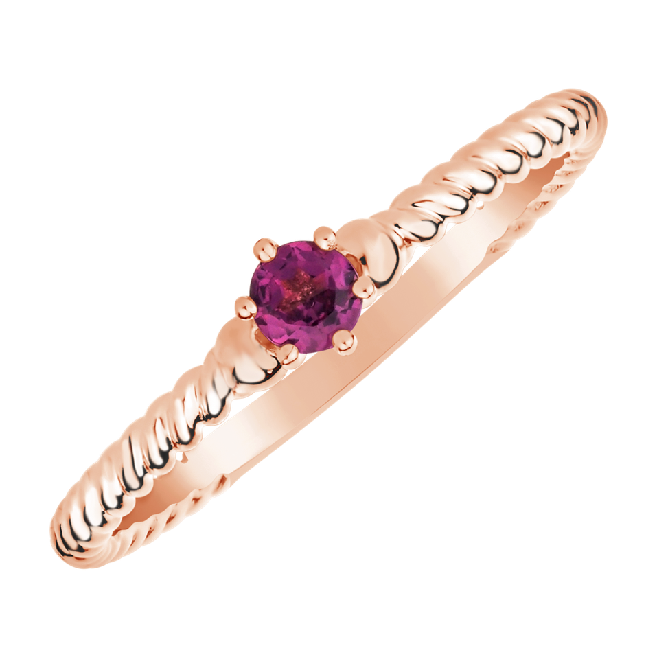 Ring with Rhodolite Fancy Dream