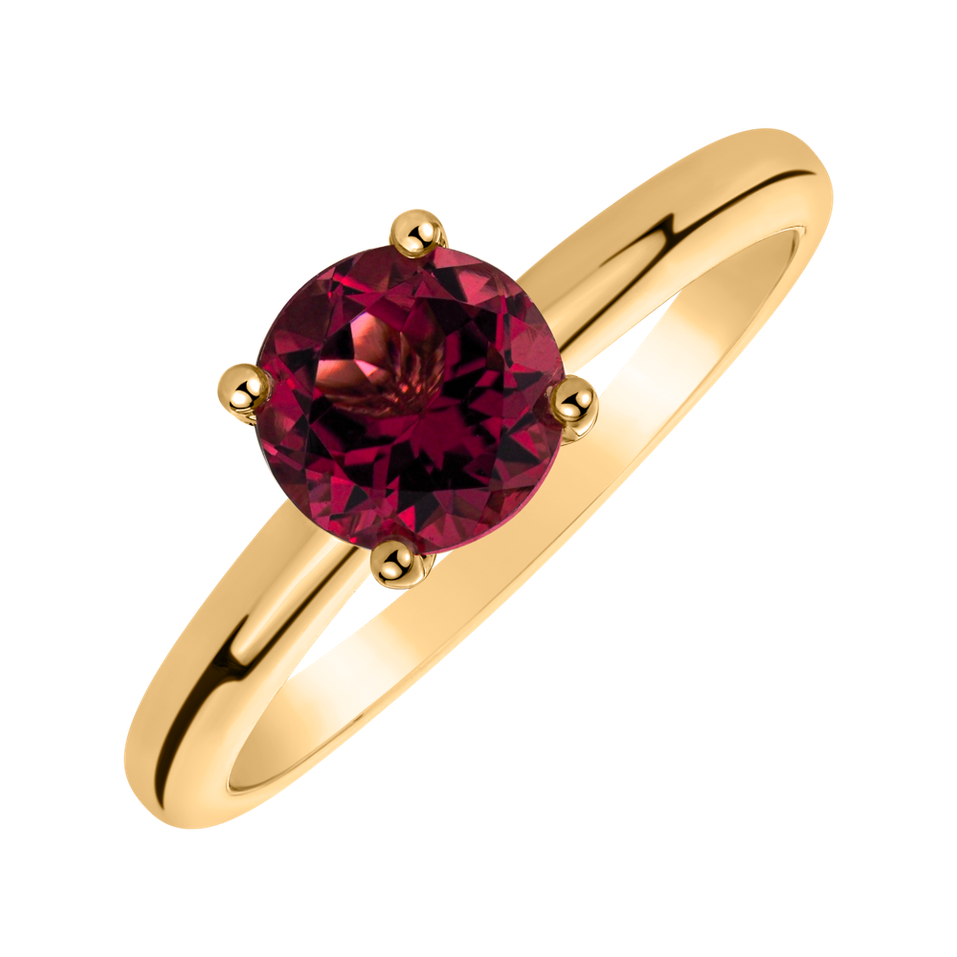 Ring with Rhodolite Bonbon