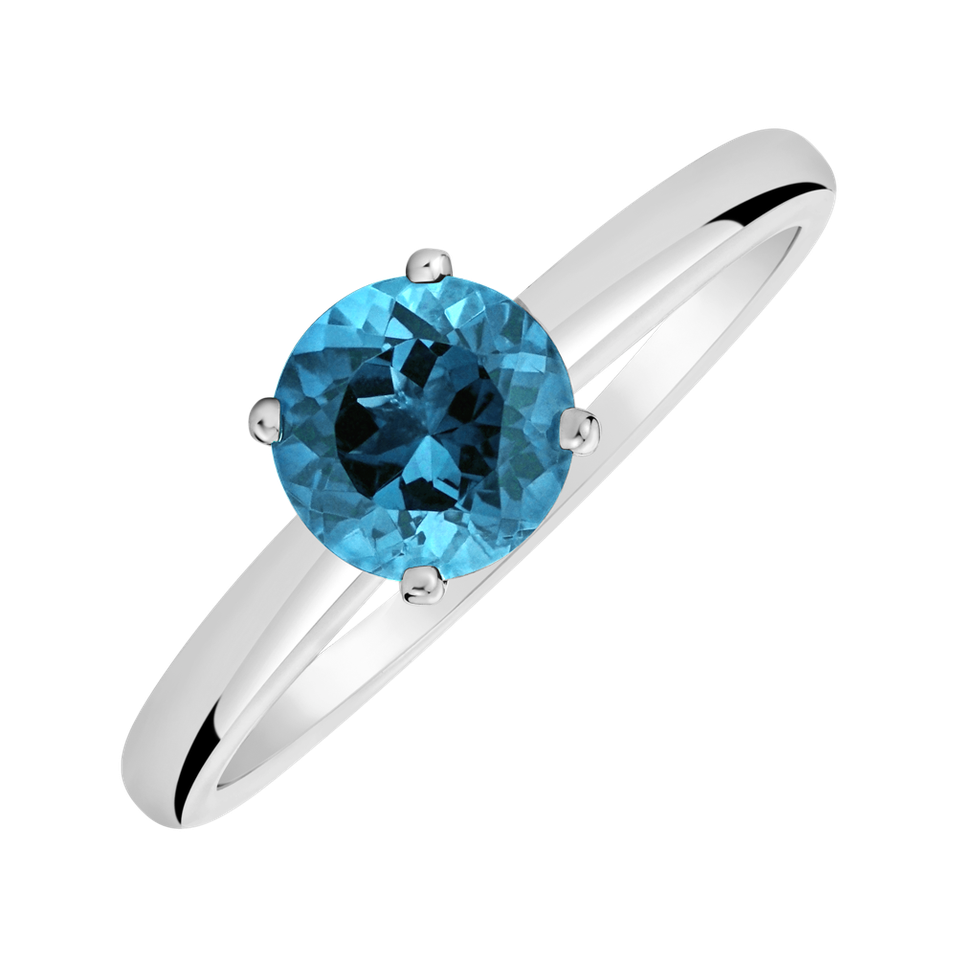 Ring with Topaz Swiss Bonbon