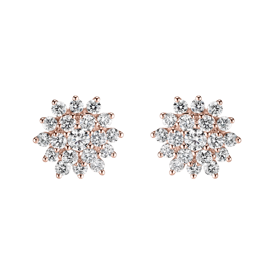 Diamond earrings Evening Sky