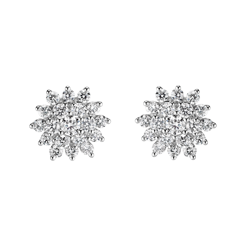 Diamond earrings Evening Sky